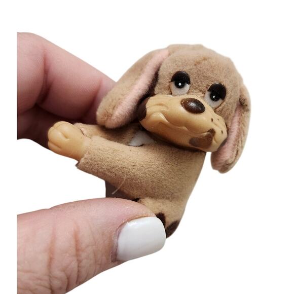 Vintage 1990 Pound Puppy Rare Pencil Hugger Clip Spotted Dog Puppy - Picture 2 of 6